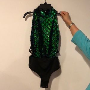 Sequin bodysuit